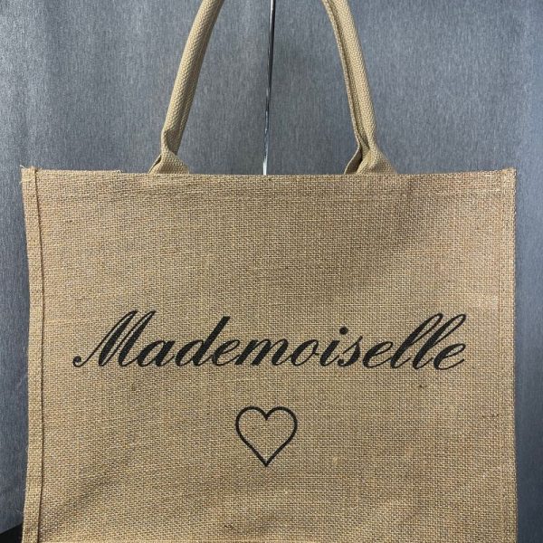 Sac jute "Mademoiselle"