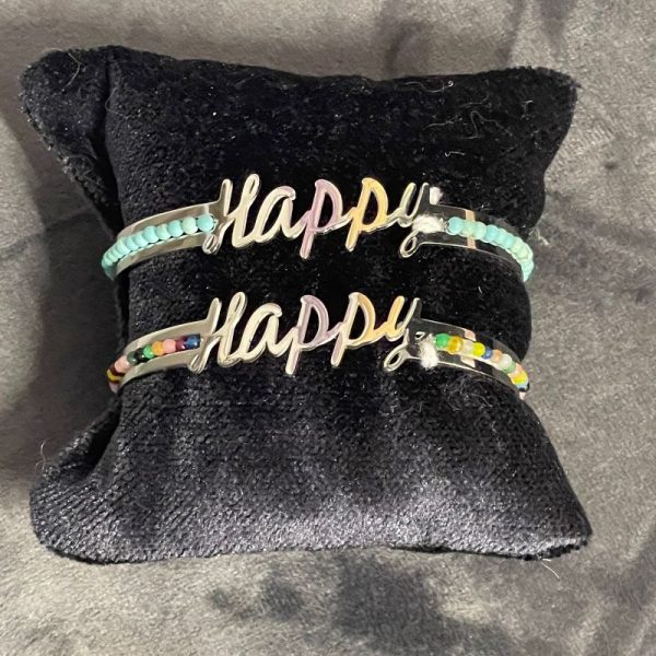 Bracelet Happy orné de perles